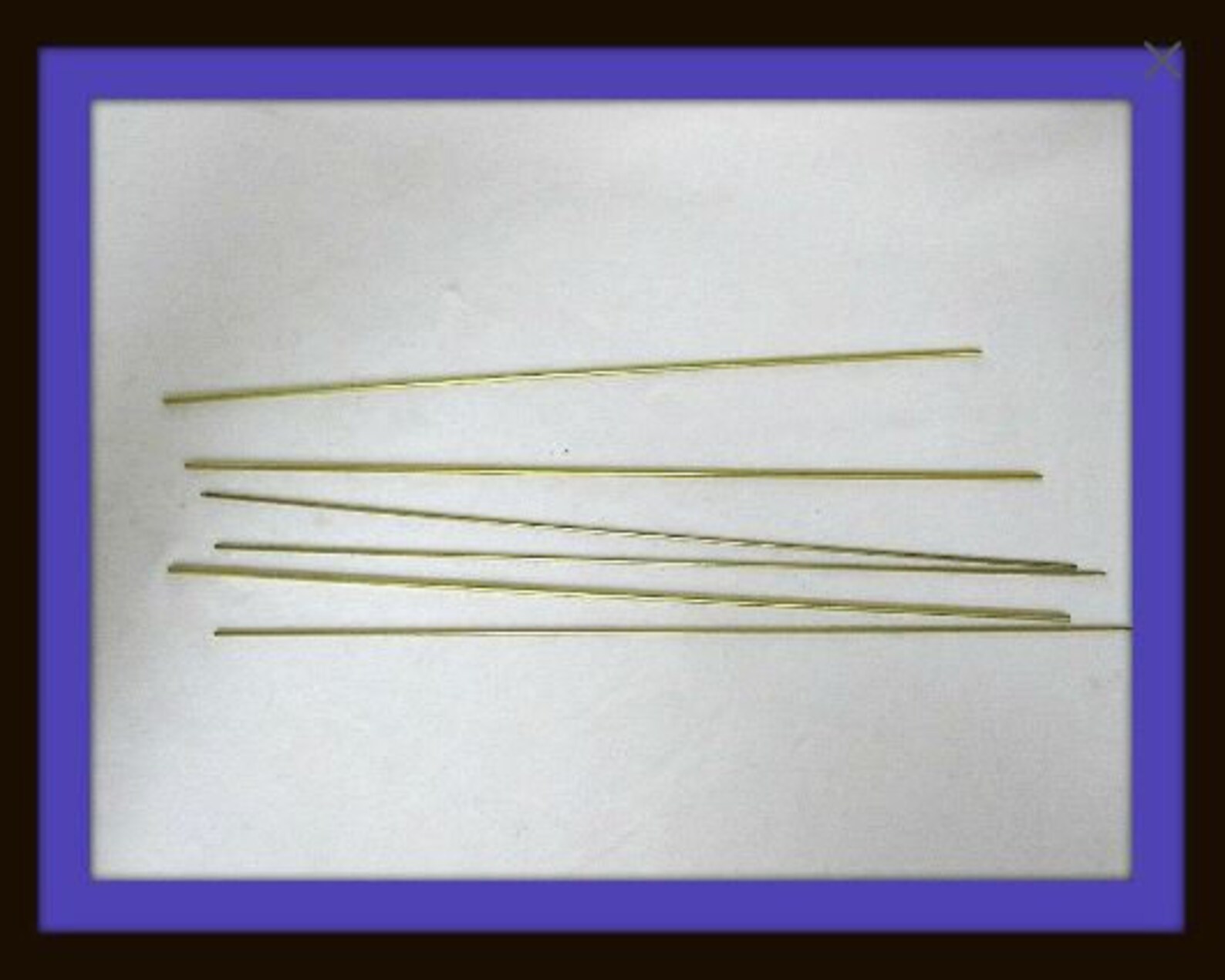 4 Piece Raw Brass Tube Hinge. 1/16. 3/32. Glass Etsy