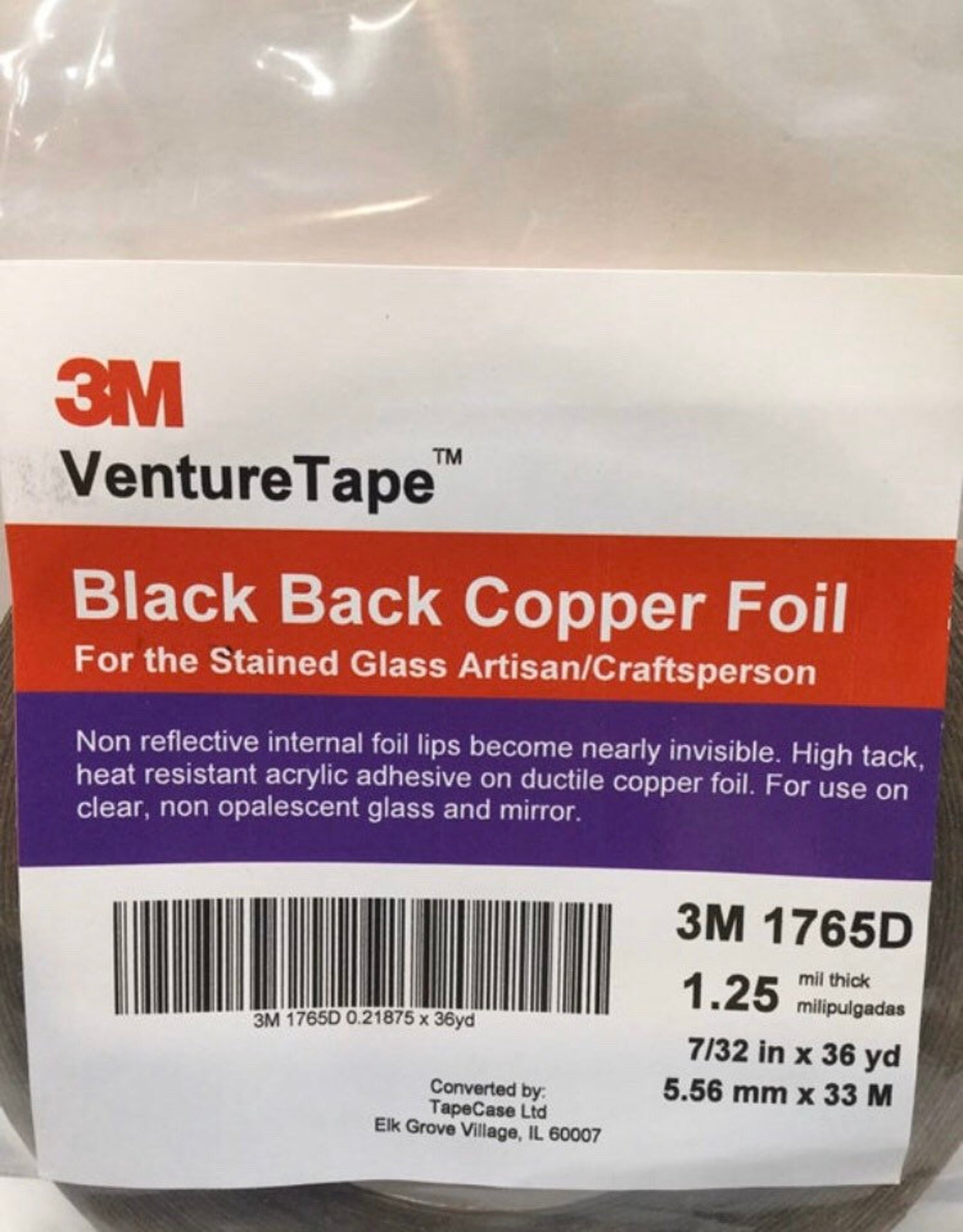 7/32 wide BLACK Back Copper Foil for Stained Glass 36 Yards Etsy 7/32 wide BLACK Back Copper Foil for Stained Glass 36 Yards Etsy