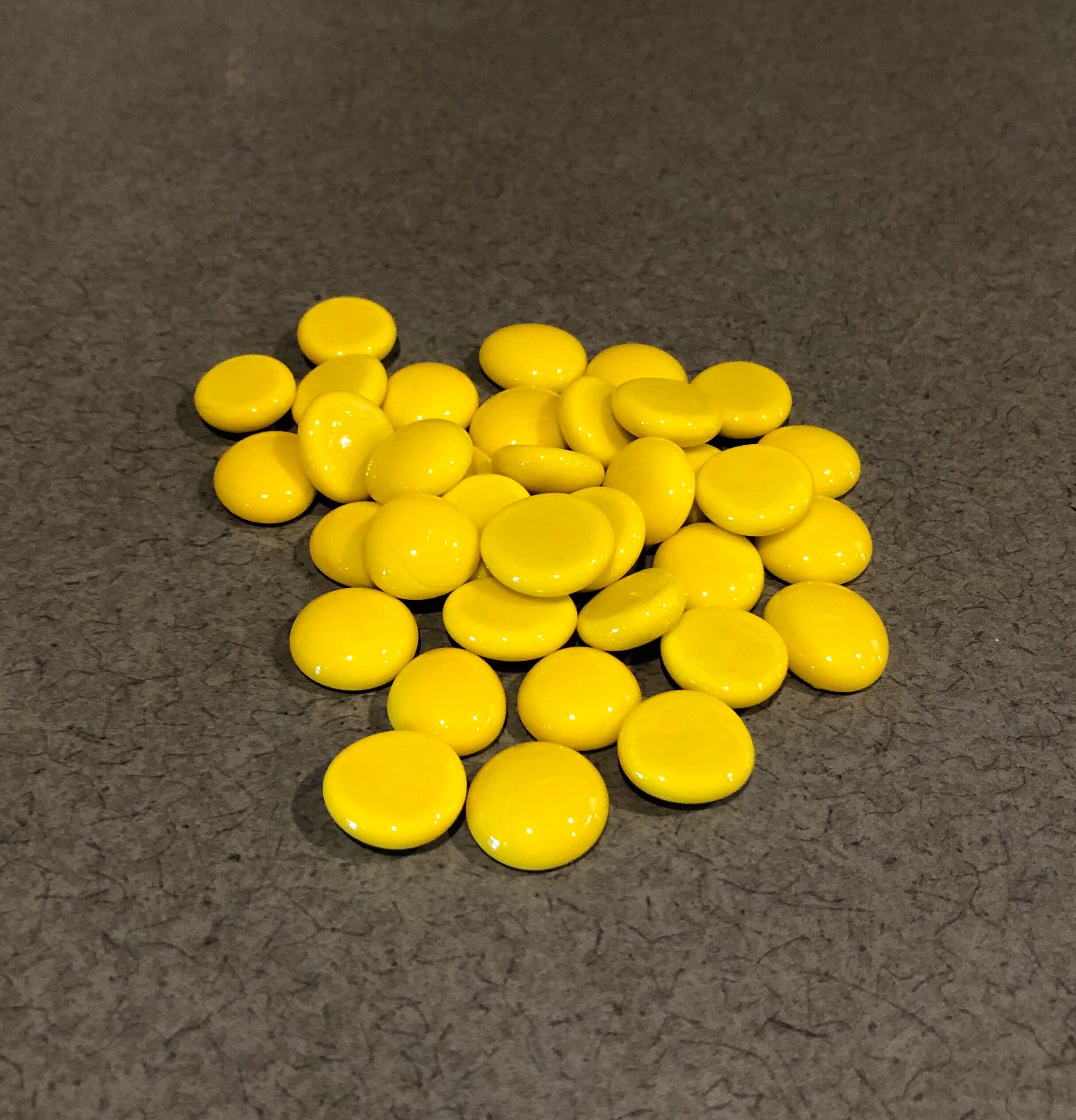 Yellow Glass Nuggets Opaque Gems 25 OR 50 COUNT about Etsy
