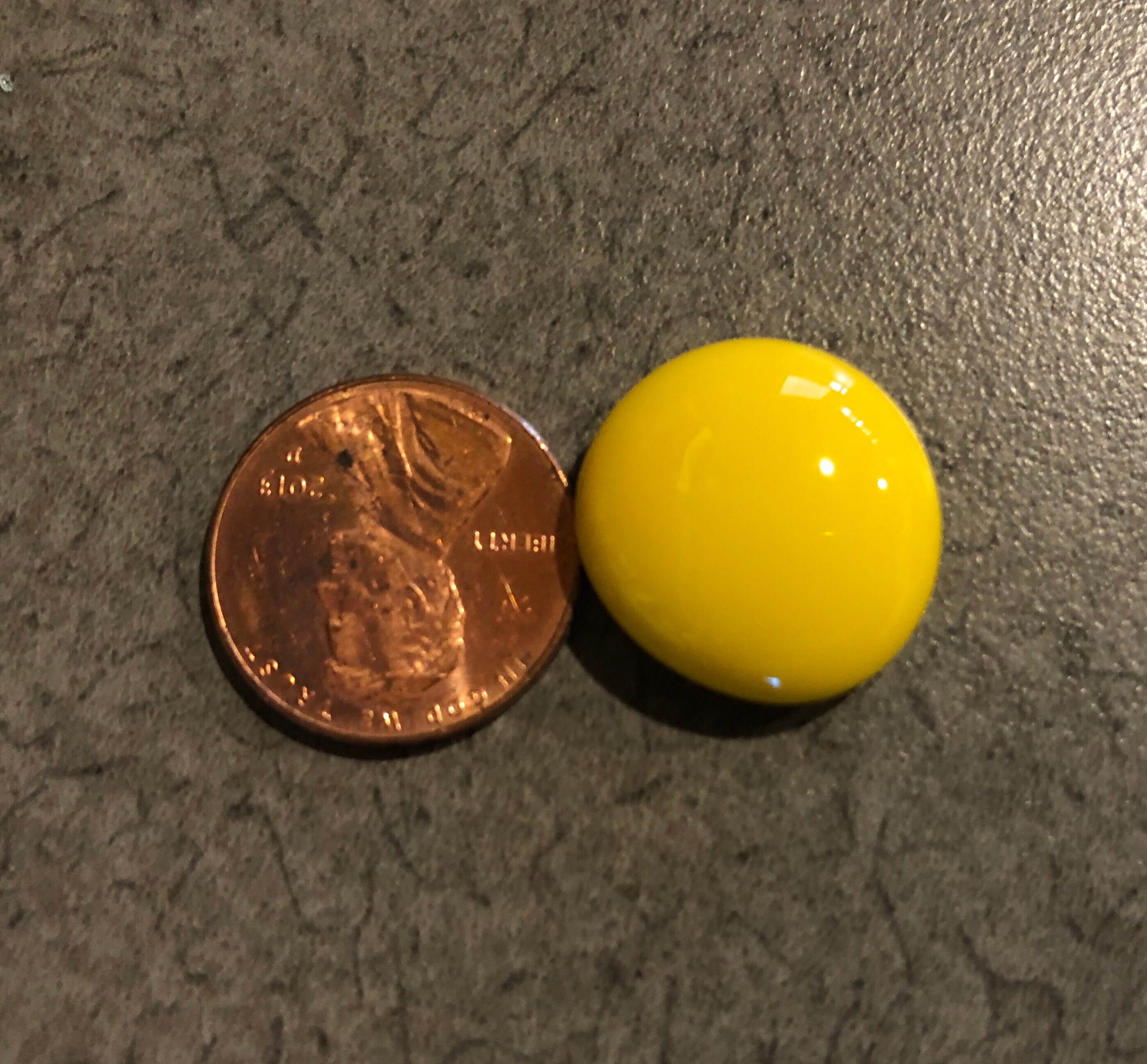 Yellow Glass Nuggets Opaque Gems 25 OR 50 COUNT about Etsy