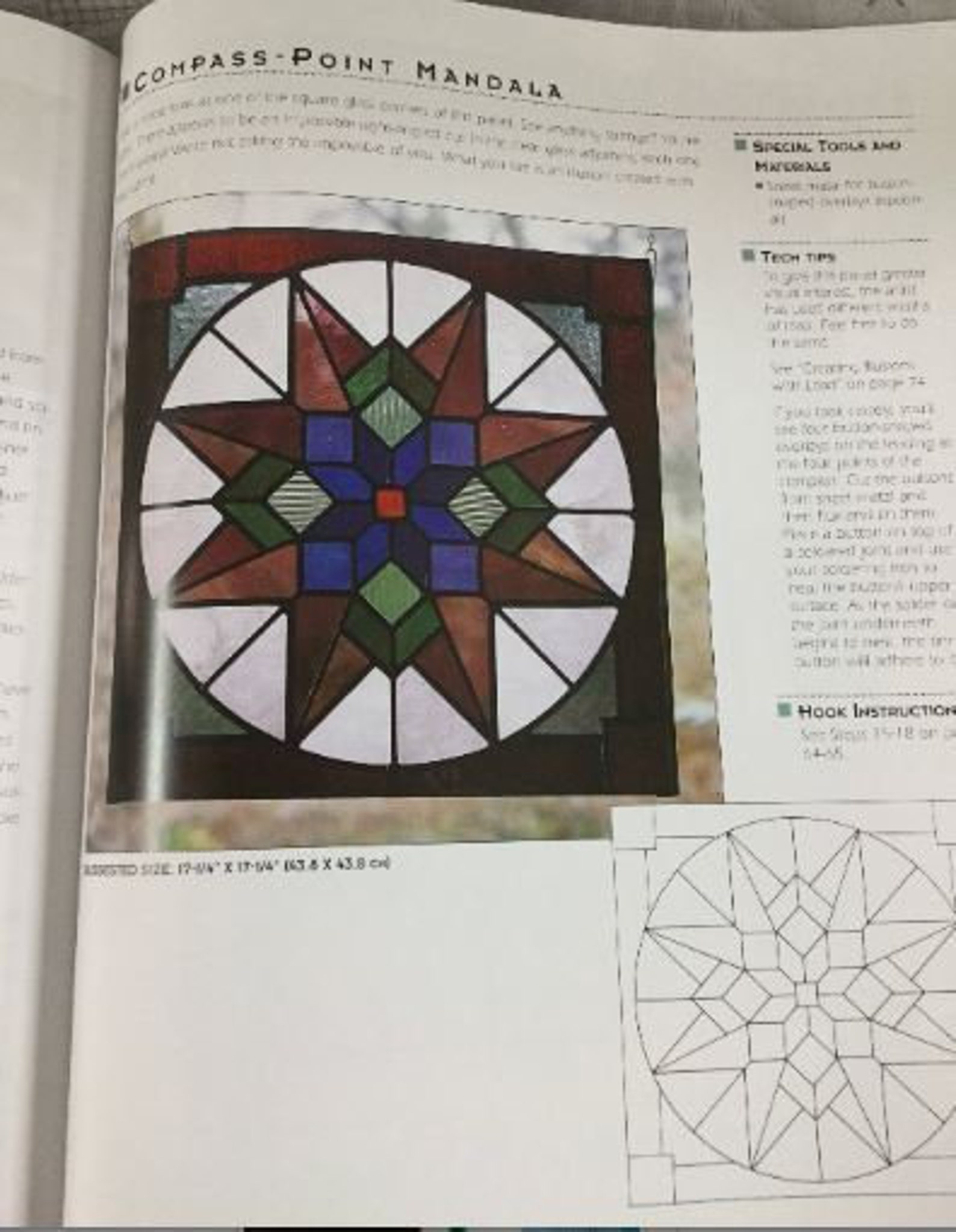 Stained Glass Instruction Book Stained Glass Basics Book Etsy 日本