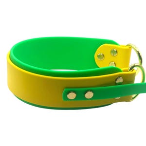 Biothane 2 Inch Lure Coursing Collar and Leash Set | FastCAT Leash | Fly Ball Leash | Dock Diving | Barn Hunt | Sport Dog Leash | Waterproof image 7