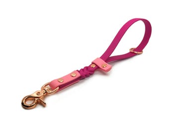 5/8&quot; Deluxe Braided Traffic Lead | Tightening Biothane Traffic Leash | Floating O Ring | Waterproof | Durable