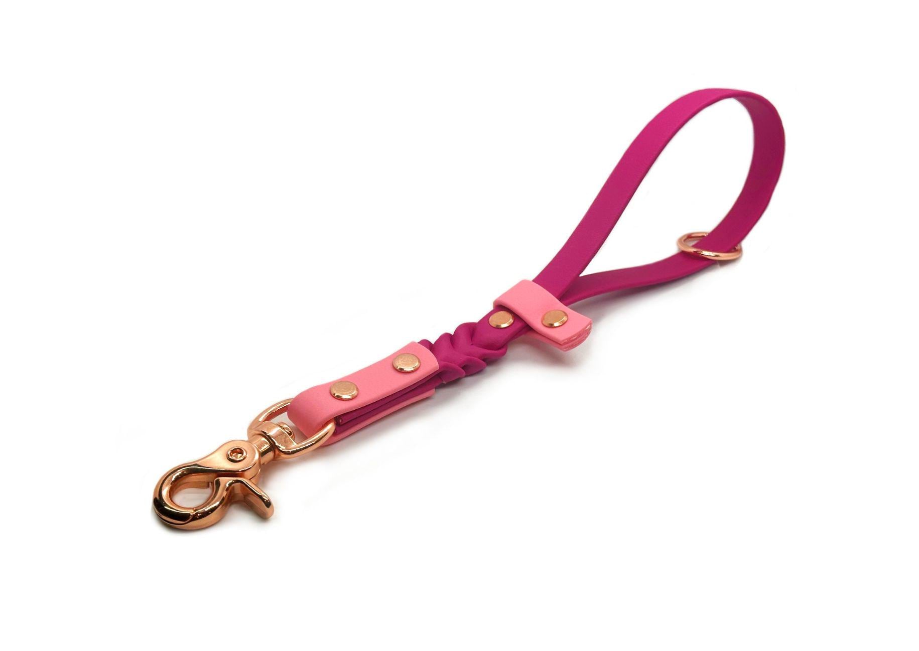 5/8" Deluxe Braided Traffic Lead | Tightening Biothane Traffic Leash | Floating O Ring | Waterproof | Durable