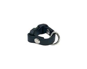 Biothane Tag Holder  | Clip on Tag Holder | Dog ID Tag Organizer | Easy Collar Change | Quick Release Tag Holder | Waterproof