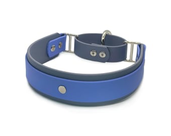 Biothane Martingale 1.5 Inch Double Layered | Dog Collar | Biothane Loop | Floating O-Ring | Waterproof | Durable