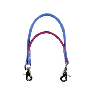 Biothane Double Pull Strap | 5/8 Inch | Service Dog | Working Dog| Guide Handle | Durable | Waterproof | Handle for Pulling | Counterbalance