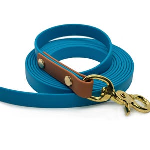 Línea de arrastre Biothane / Línea de 5/8 de pulgada de largo / Correa de llamada / Trabajo de detección de olores / Perro de trabajo / Caza / Duradera / Fácil de limpiar