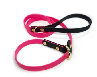 Biothane Slip Lead | 5/8 Inch | Dog Leash | Waterproof  | Durable | Wipe Clean | Easy to Clean