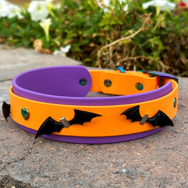 Halloween Dog Collar Etsy