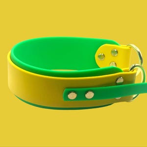Biothane 2 Inch Lure Coursing Collar and Leash Set | FastCAT Leash | Fly Ball Leash | Dock Diving | Barn Hunt | Sport Dog Leash | Waterproof image 4