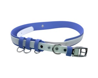 Multifunctional Dog Walking Belt | Hands Free Walking Belt | 1.5 Inch Backing w 1" Overlay | 2 O-Rings + 1 D-Ring Adjustable Sliders