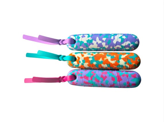 Eva Foam Dog Bumper | Dock Diving Bumper | Floats | Waterproof | Biothane Braided Handle | Durable
