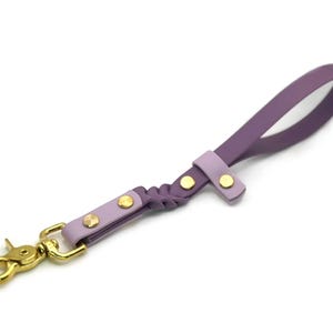 PREMADE 5/8&quot; Deluxe Braided Traffic Lead | Tightening Biothane Traffic Leash | Waterproof | Durable | Ready to Ship