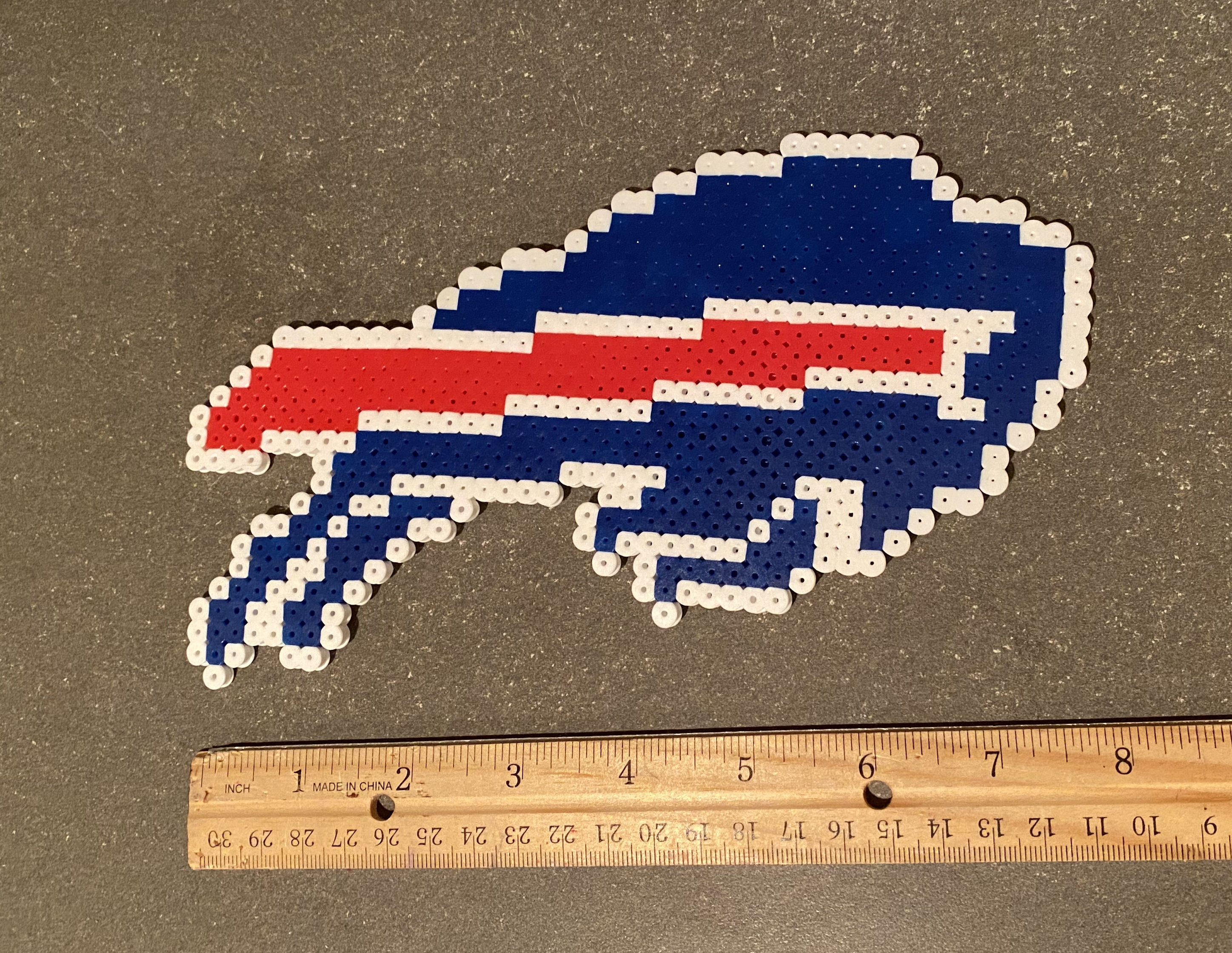 Buffalo Bills Perler Creation Etsy
