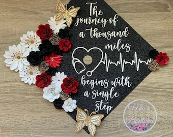 Custom Graduation Cap Topper Nurse