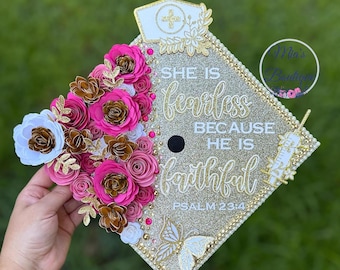 Custom Personalized graduation cap nurse Topper Nurse pink graduation cap