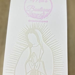 Recorte da Virgem de Guadalupe, Recorte da Virgem Maria para colocar em projeto de artesanato DIY, Enfeites Decorações Boné de formatura