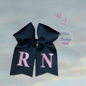 Graduation Cap Topper Bow - Custom Personalized Bow for graduation cap