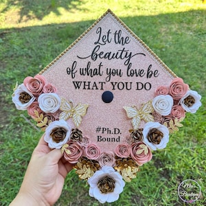 Custom Personalized Graduation Cap Topper Nurse Heart Stethoscope Grad Cap