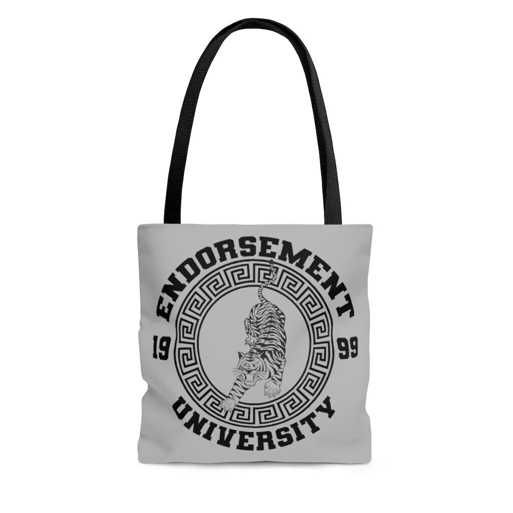 Endorsement University Tote Bag Etsy