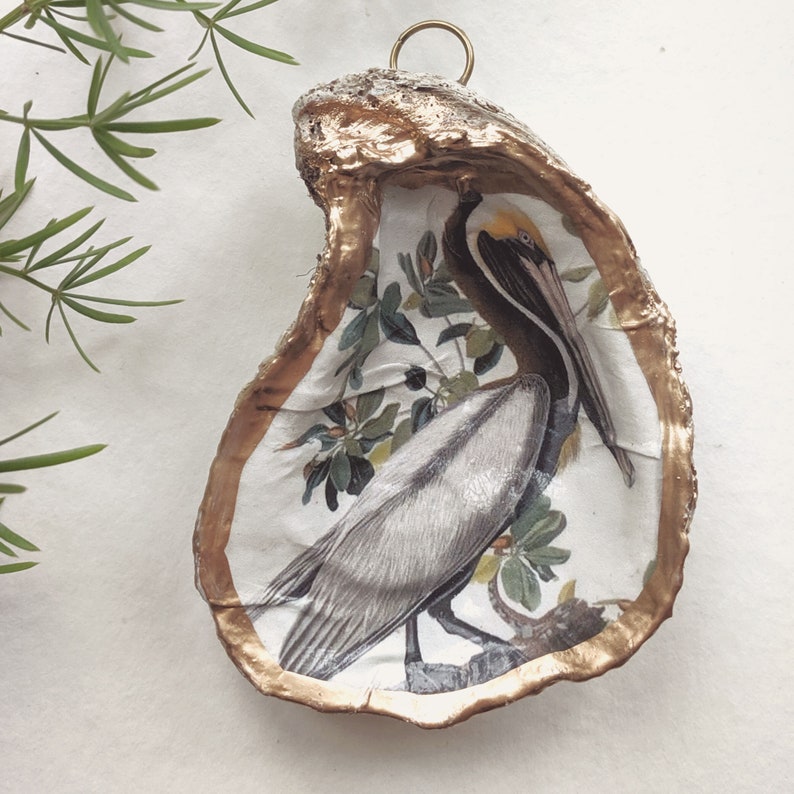 Pelican Ornament Vintage Christmas Ornament Bird Louisiana Etsy