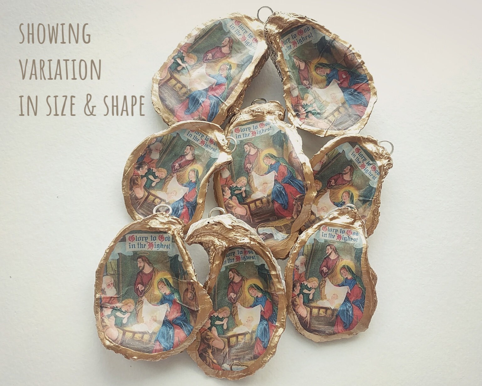 Keepsake Nativity Scene Christmas Tree Ornament Religious Etsy