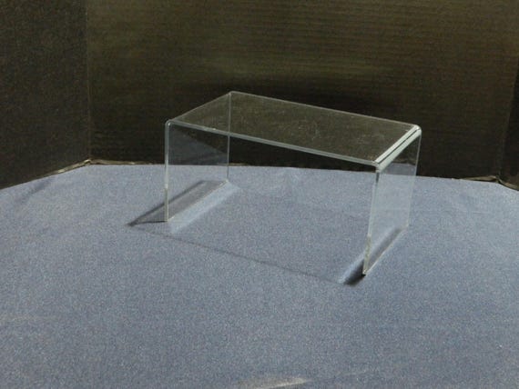 Clear Acrylic Riser 7"L x 5"W x 2"H Thickness 1/8"