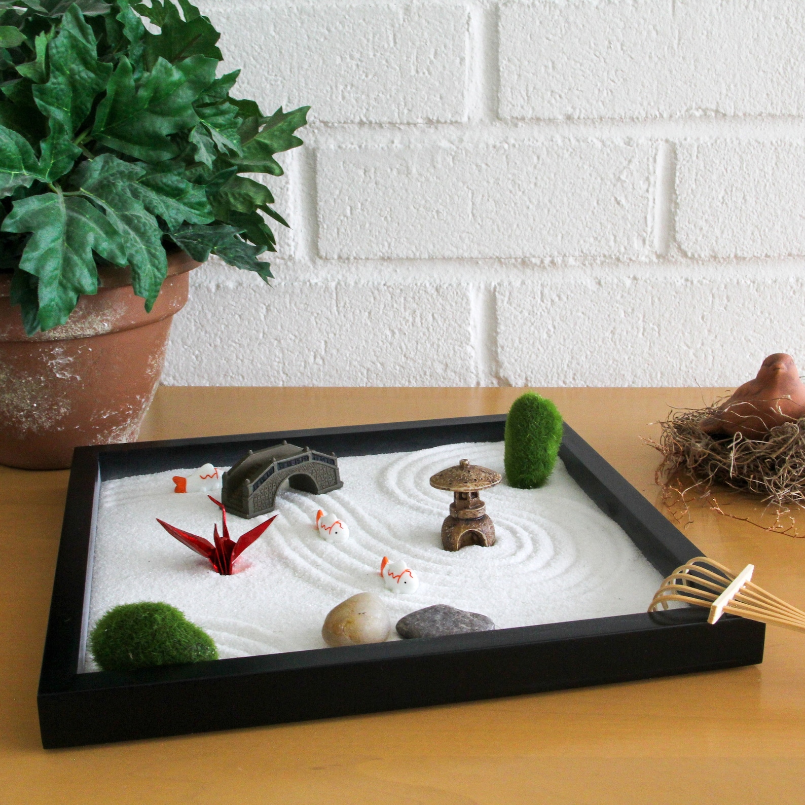 Desktop Zen Garden for Desk and Office Accessories Includes Etsy