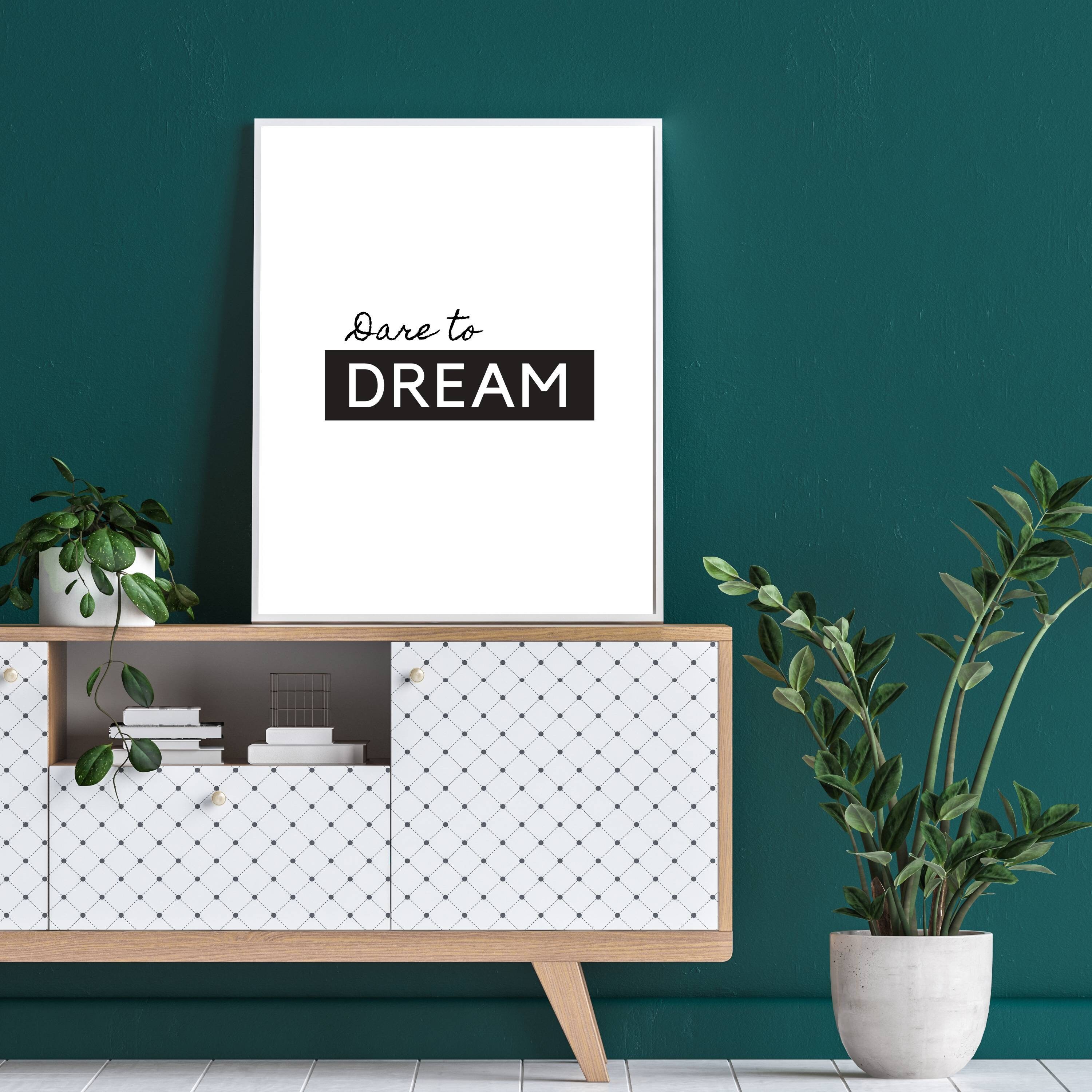 Dare to Dream Quote Inspirational Quote Instant Download - Etsy