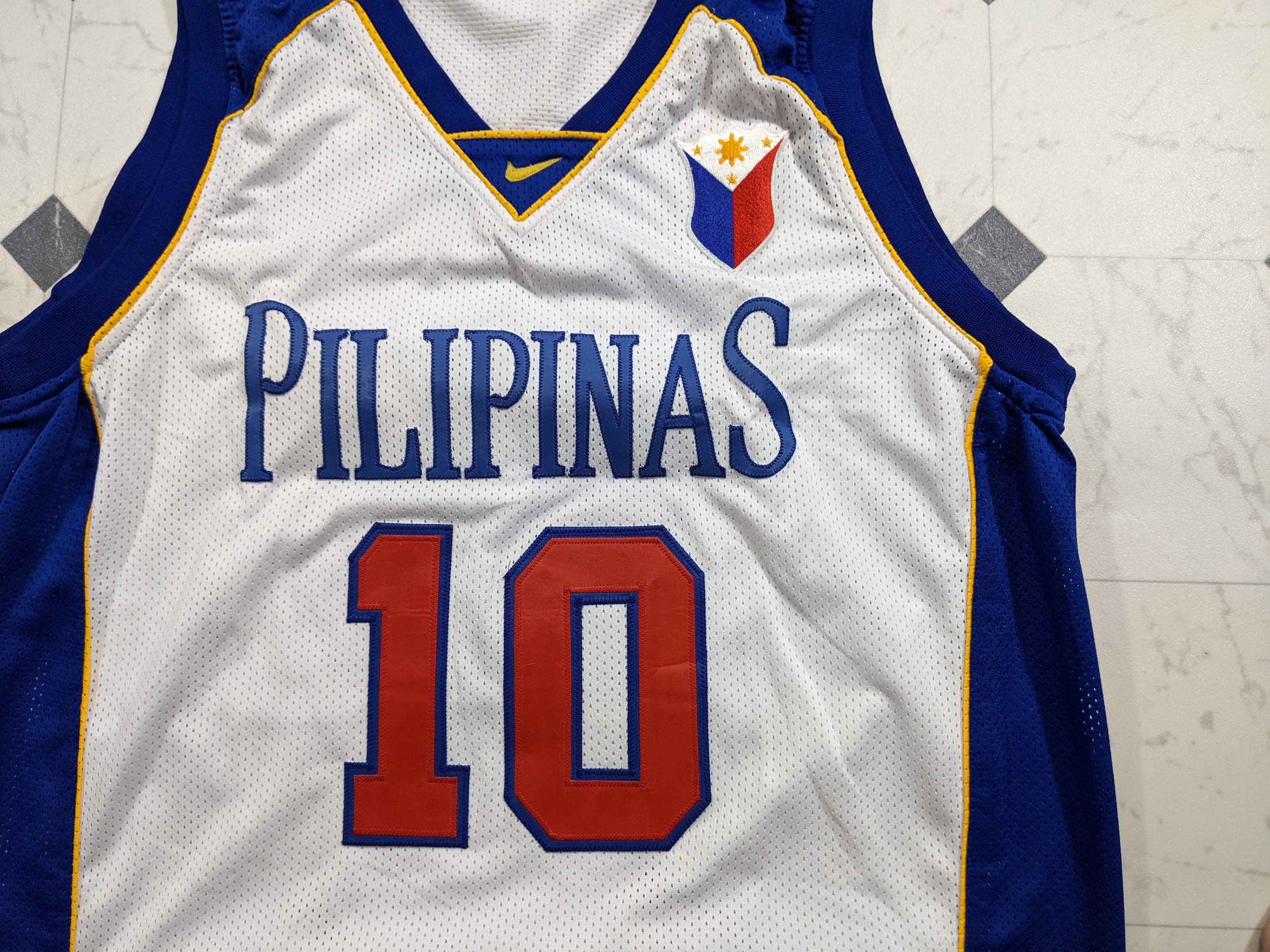 Vintage PH Basketball Jersey XL 2007 Philippines Embroidered Etsy