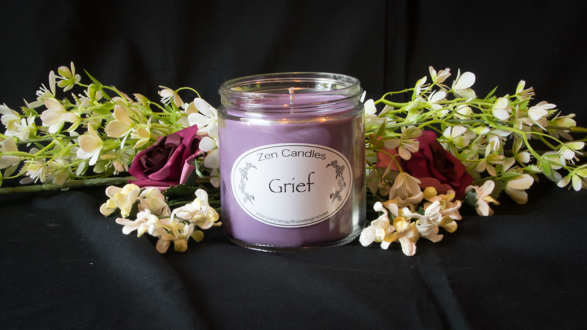 Grief Candle Gift for Someone in Mourning Gift at Time of Etsy UK