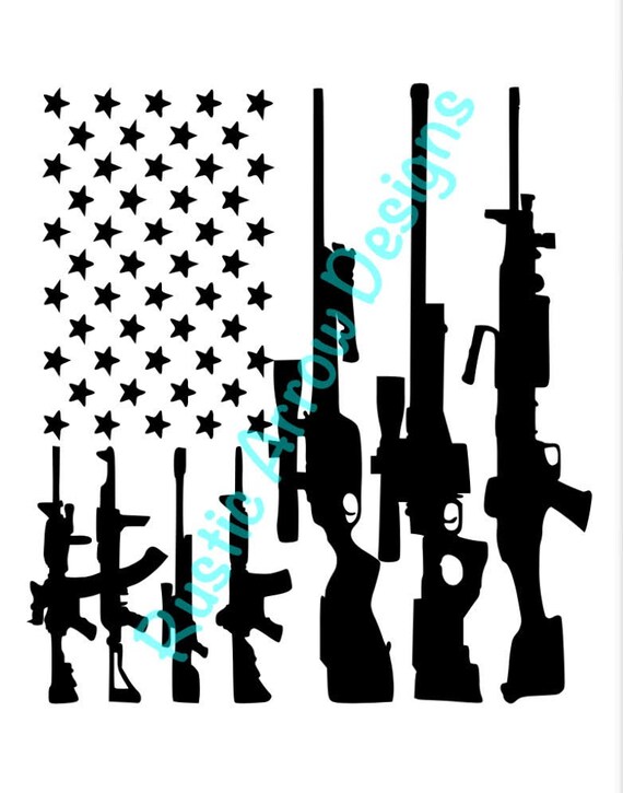 Download Free Gun Flag Etsy SVG Cut Files