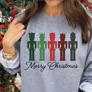 Quebra-nozes SVG, Camisa de Natal SVG, Arquivo de corte ou arquivo de sublimação, Camisa Quebra-nozes SVG