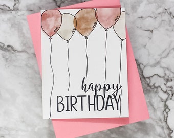 Printable Birthday Card PDF with SVG/PDF envelope pattern