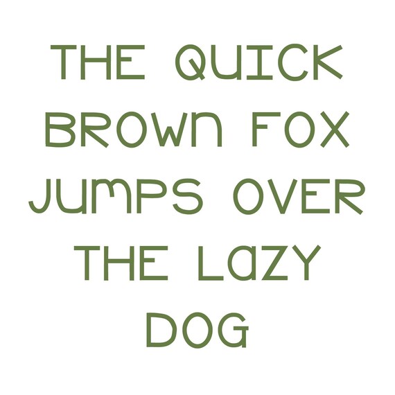 アイドル [MINYYUNY] Because Lettering PET Brown Soda Pop Font, Handwritten Font, Cute Modern Font for Crafts