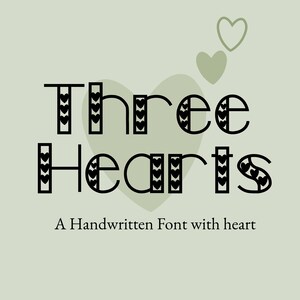Valentines Font, Commercial Use Font, Cute Fonts,  Fonts for Crafting, Handwritten Font