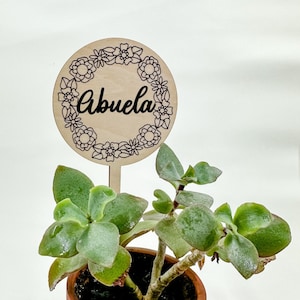 Paquete SVG de estacas de jardín, archivos SVG de estacas para plantas, marcador de jardín SVG, etiqueta para plantas para el Día de la Madre, archivo de corte láser GlowForge, regalo DIY para mamá