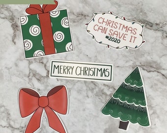 20 Christmas Ornament Designs Bundle Christmas Greetings - Etsy