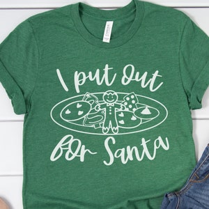 I put out for Santa SVG PNG Funny White Elephant cut file