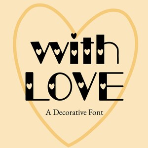 Valentines Font, Commercial Use Font, Cute Fonts,  Fonts for Crafting, Handwritten Font