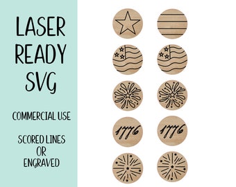 American Flag Earrings SVG, Stars and Stripes Earrings SVG, 4th of July Earrings Cut File, Patriotic Earring SVG