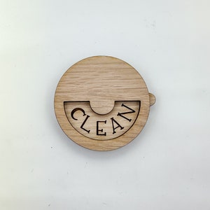 Fichiers SVG laser coulissants lave-vaisselle, fichier SVG signe tournant, fichiers de coupe pour laser, projet GlowForge
