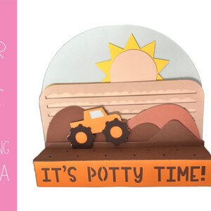 Support pour pot pops fichier SVG laser, fichier papier découpé