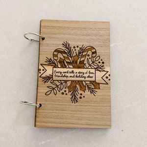 Arquivo de corte a laser de Natal, livro de cartões de Natal SVG a laser, arquivo de corte a laser, projeto GlowForge