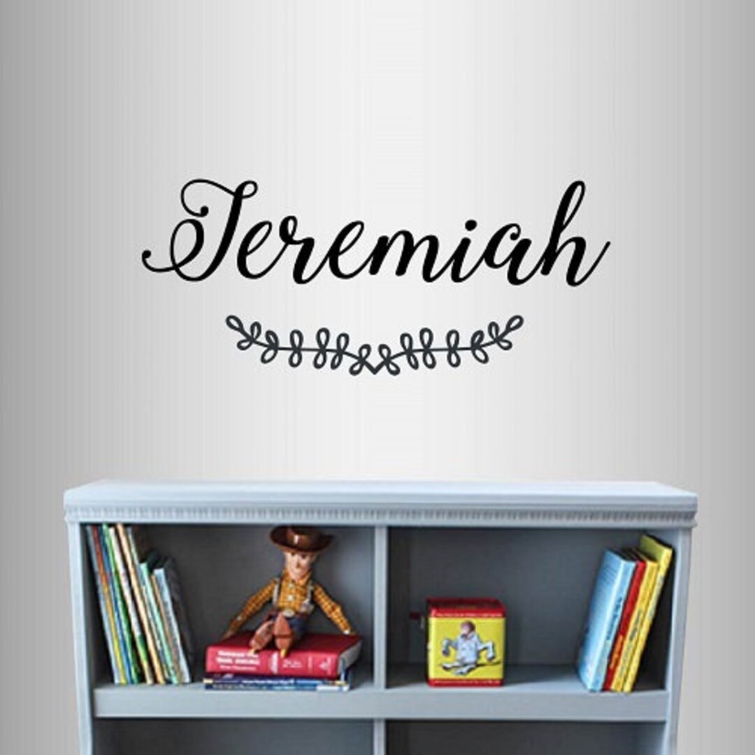 Wall Vinyl Decal Home Decor Art Sticker Custom Personalized Name Girls ...