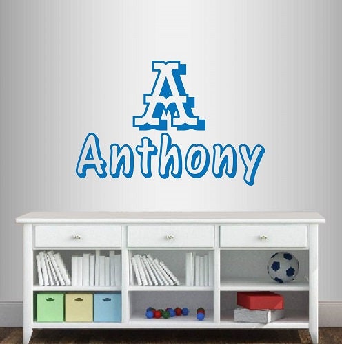 Wall Vinyl Decal Home Decor Art Sticker Custom Personalized Name ...