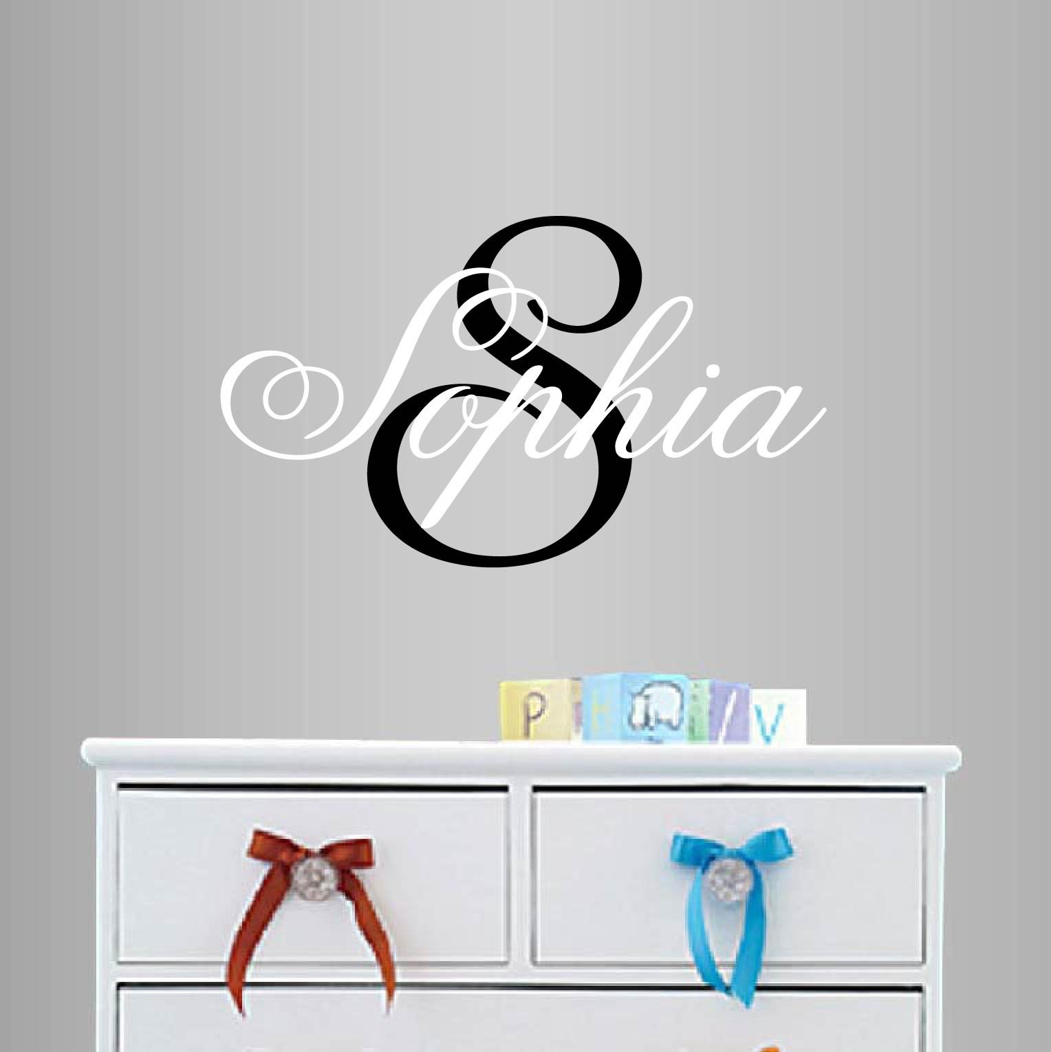 Wall Vinyl Decal Home Decor Art Sticker Custom Personalized Name ...