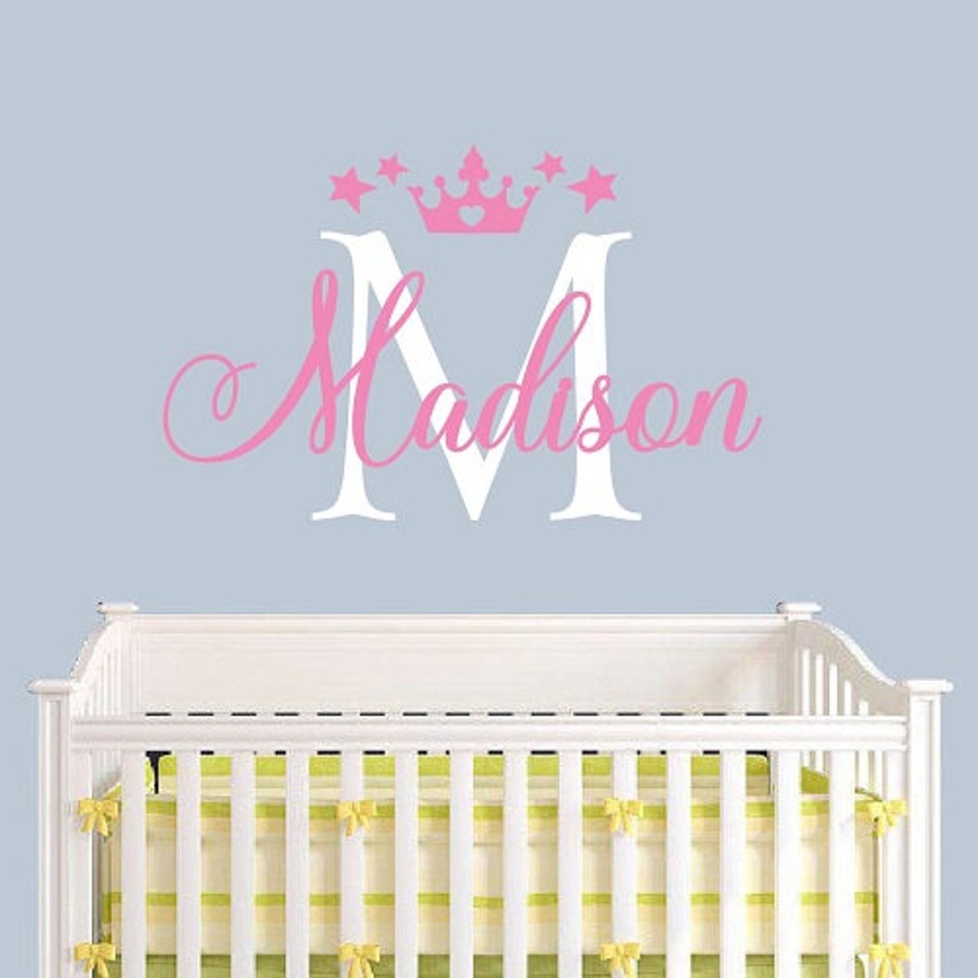Wall Vinyl Decal Home Decor Art Sticker Custom Personalized Name ...