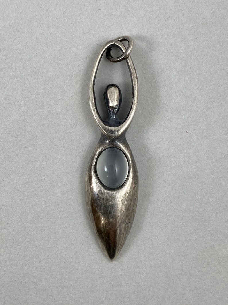 Ella Goddess Sterling Silver Pendant Etsy Ireland